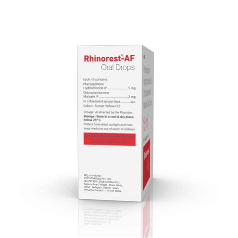 Buy RHINOREST-AF DROPS Online & Get Upto 60% OFF at PharmEasy