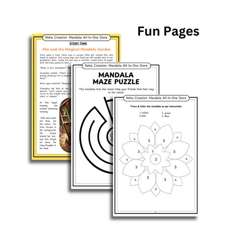 🌈 Mandala Adventure: A Fun Journey with Colors & Patterns for Kids! 🎨 ...
