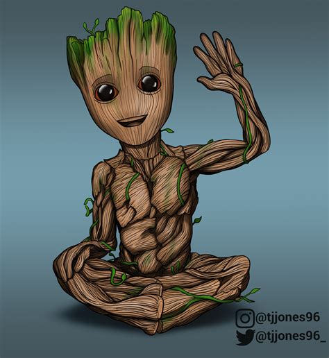 ArtStation - Baby Groot