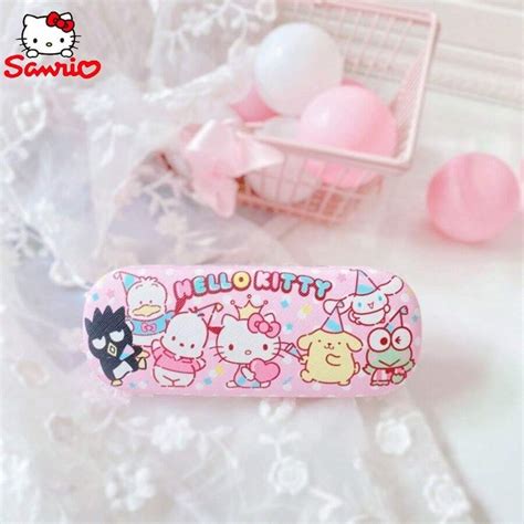 Sanrio Sanrio Hello Kitty Japanese Cartoon Myopia Glasses Storage Box ...