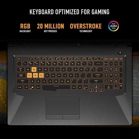 ASUS TUF Gaming F17 - AI Powered Gaming Intel Core i5 11th Gen 11400H ...