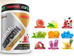 Progenix ORIGINAL DEFCON BCAA 8:1:1 RATIO BRANCHED CHAIN AMINO ACIDS ...