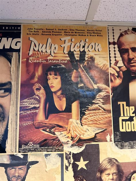 In the bathroom of a bar I’m in right now 🕺 : r/pulpfiction