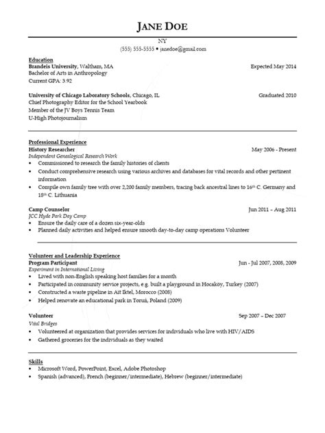 Image result for CV Sample PDF