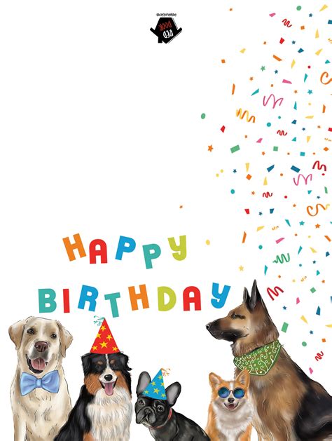Happy Birthday Dogs