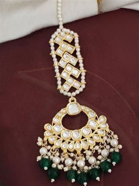 SOUMYA EMERALD NECKLACE SET – HOUSE OF PRANIV