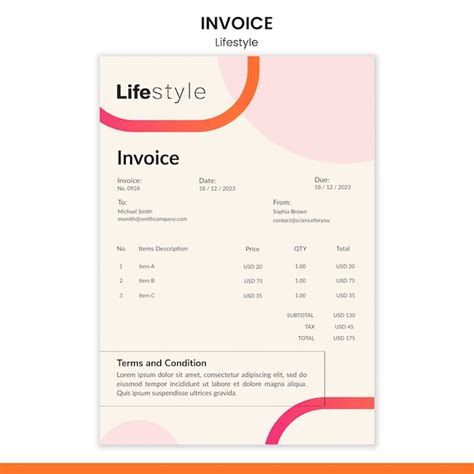 Editable invoice design PSD, High Quality Free PSD Templates for ...