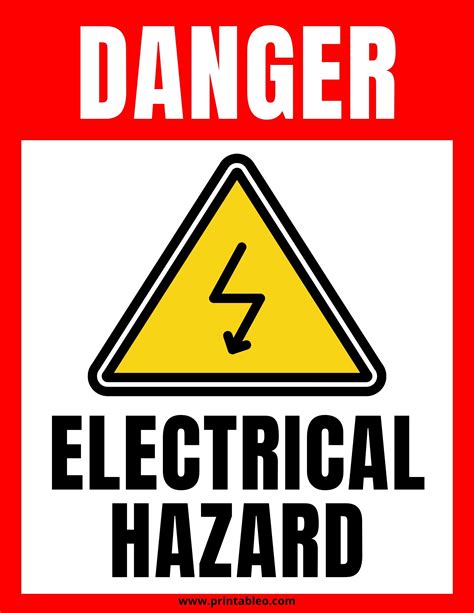 Electricity Warning Sign 的图像结果