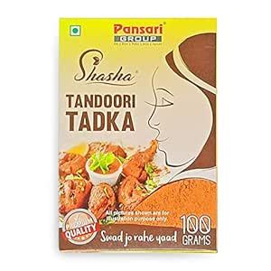 Shasha Pansari Tandoori Tadka, 100g Box : Amazon.in: Grocery & Gourmet ...