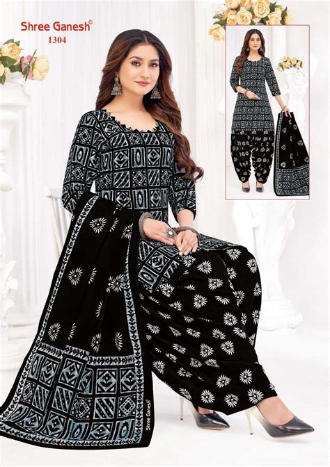 SHREE GANESH PARIDHAN BATIK PATIYALA SPECIAL VOL 3 COTTON SALWAR SUITS ...