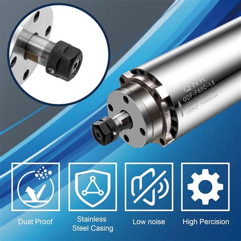 QNK CNC Spindle Motor, 1.5KW Air Cooled Spindle India | Ubuy