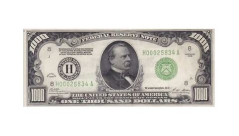 Who is on the $1000 Bill? Rare 1928 & 1934 U.S. Bills Explained