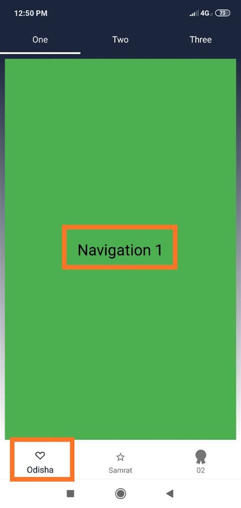 Sketchub • Navigation with Tablayout in one activity