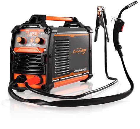 Buy MIG Welder 160Amp Flux Core Welding Machine No 110V Wire Automatic ...