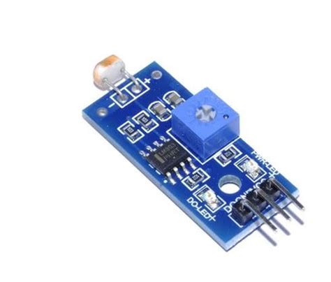 ERH India 1 Pc LDR Sensor Module Blue Obstacle Sensing Line Follower ...