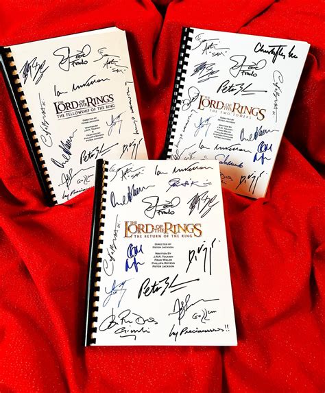 Image result for Lotr Script