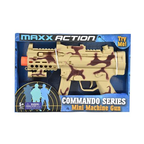 Mini Machine Blaster Toy With Realistic Sounds And Led Lights ...