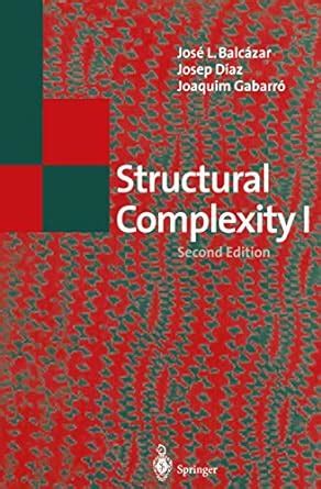Buy Structural Complexity I: v. 1 (EATCS Monographs in Theoretical ...
