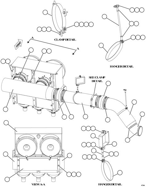 58F-00-60150 Komatsu NOTE: (1) INCLUDED IN 58F-00-60150 AIR INTAKE ...