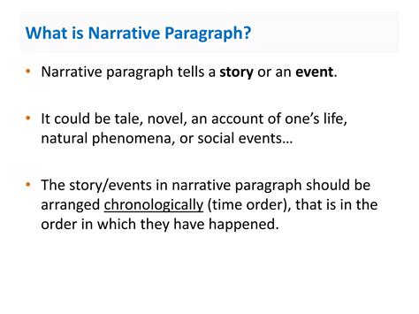 Narrative Paragraph Story Examples 的图像结果