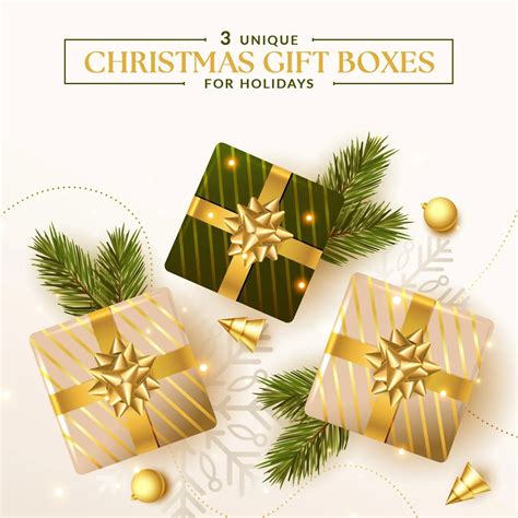 Christmas Gift Boxes | ThreadVibe Living