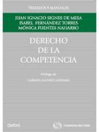 DERECHO DE LA COMPETENCIA | Juan Ignacio Signes de Mesa | Segunda mano ...