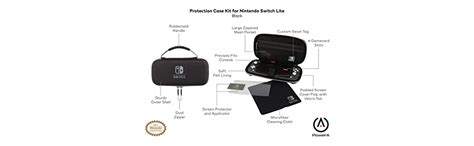 PowerA Protection Case Kit for Nintendo Switch Lite - Black : Amazon.in ...