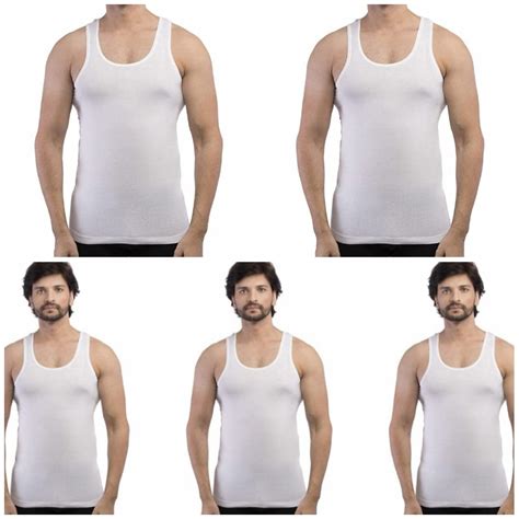 Buy VIP Supreme Men's Cotton Sleeveless Regular Fit Vest Innerwear ...