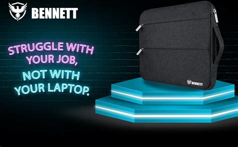 Bennett Drax Water Resistant Laptop Sleeve for 14 inches laptops Case ...
