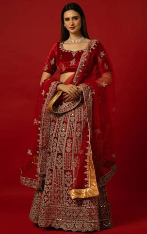 Are Velvet Lehengas Still Trending in 2024? Find Out Now! – Anvi Couture