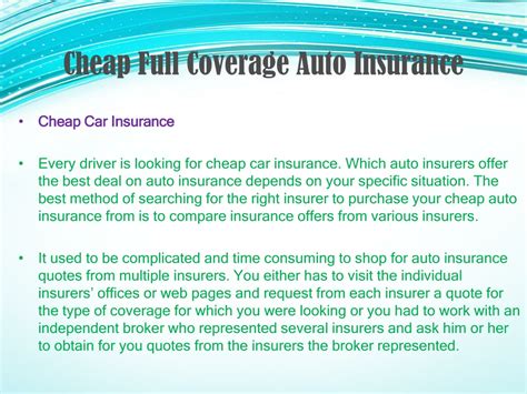 Cheap Full Coverage Car Insurance 的图像结果