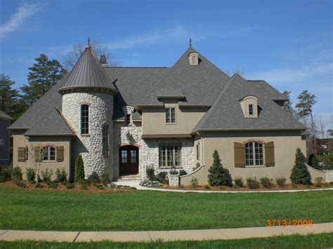 French Provincial Style House Plans