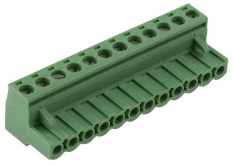 1757116 Phoenix Contact | Phoenix Contact, 5.08mm Pitch, MSTB 2.5/12-ST ...