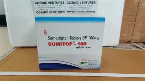 Image result for Sumatriptan 100Mg Tablets