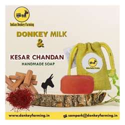 Purchase authentic Kesar Chandan Donkey Milk Soap, a 100% natural ...