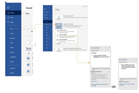 Accessibility Checker in Microsoft applications - Accessible Content ...