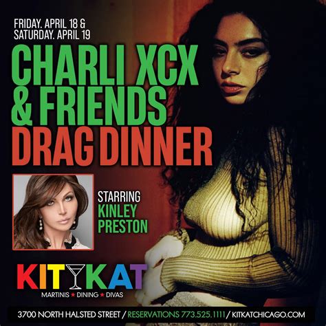 Charlie XCX Drag Dinner • Kit Kat | Drag Show Chicago