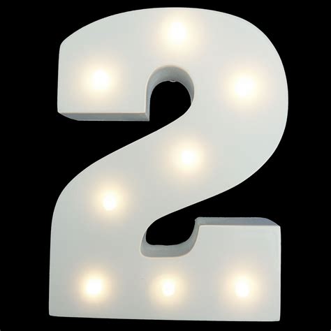 Image result for LED Light Up Numbers