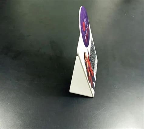 Barcode Scanner - White Qr Code Stand (Size-8x4.5 inch) Manufacturer ...