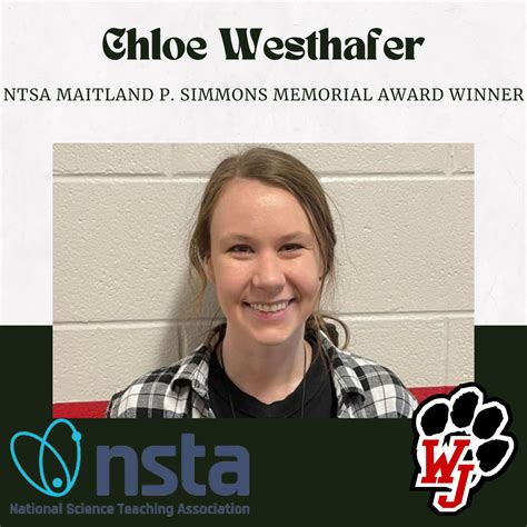 WJMS' Westhafer Awarded Maitland P. Simmons Memorial Award | wjmsposts