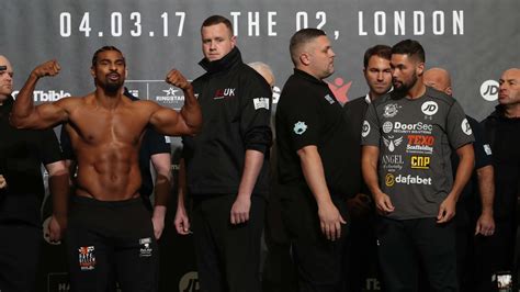 Haye vs Bellew: David Haye believes Tony Bellew 'ate pies' to become a ...