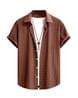 Buy Brown Shirts for Men by POSHAX Online | Ajio.com
