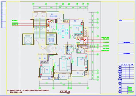 室内装修全套施工图 CAD下载 - 太平洋消防网