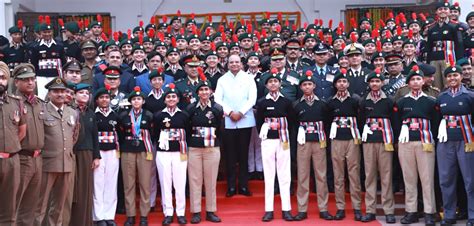 Hon’ble Lt. Governor felicitated the incredible Republic Day Camp ...