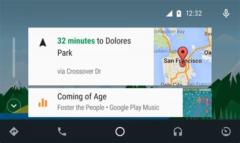 Android Auto UI 的图像结果
