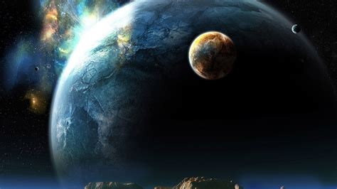 巨大的行星-宇宙摄影壁纸预览 | 10wallpaper.com
