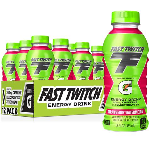 Buy Fast Twitch Energy drink from Gatorade, Strawberry Watermelon, 12 ...