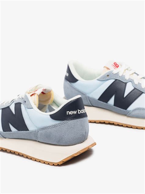 New Balance 237 Trainers Nimbus Cloud/Nightwatch Green - Terraces Menswear