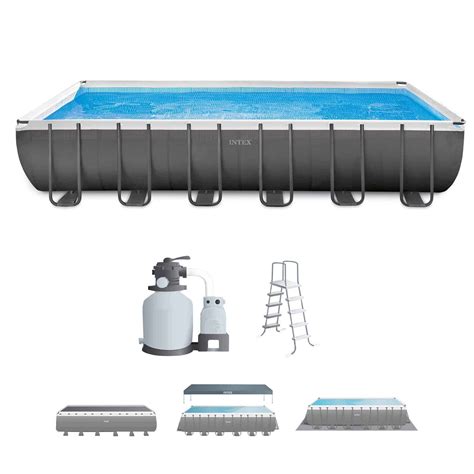 Image result for Intex Pool Set Up 12X24