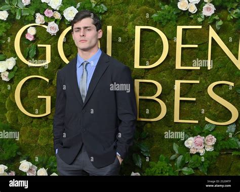 Los Angeles, United States. 05th Jan, 2025. Gianluca Conte arrives for the 82nd annual Golden ...